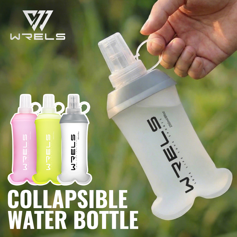 Water Bag Collapsible - WRELS 190ml 250ml 350ml 500ml Wasserflasche