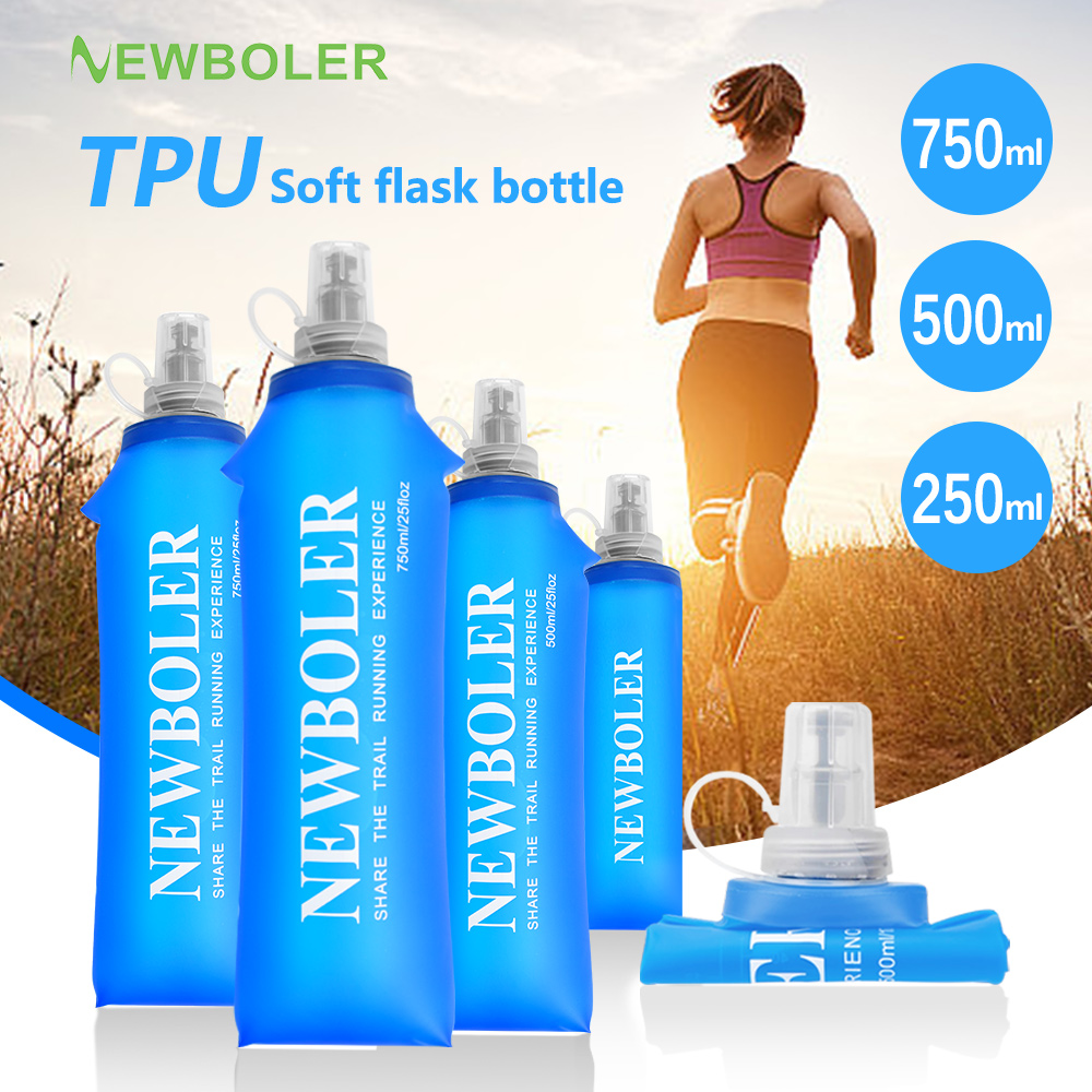 Water Bag Collapsible - 750 ml Wasserflasche, TPU, faltbar, weiche