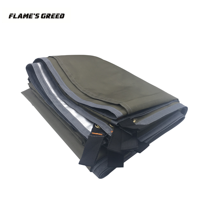 Emergency Mylar Tent - 3mx3m 4mx3m Strand Sonnenschutz Plane Zelt