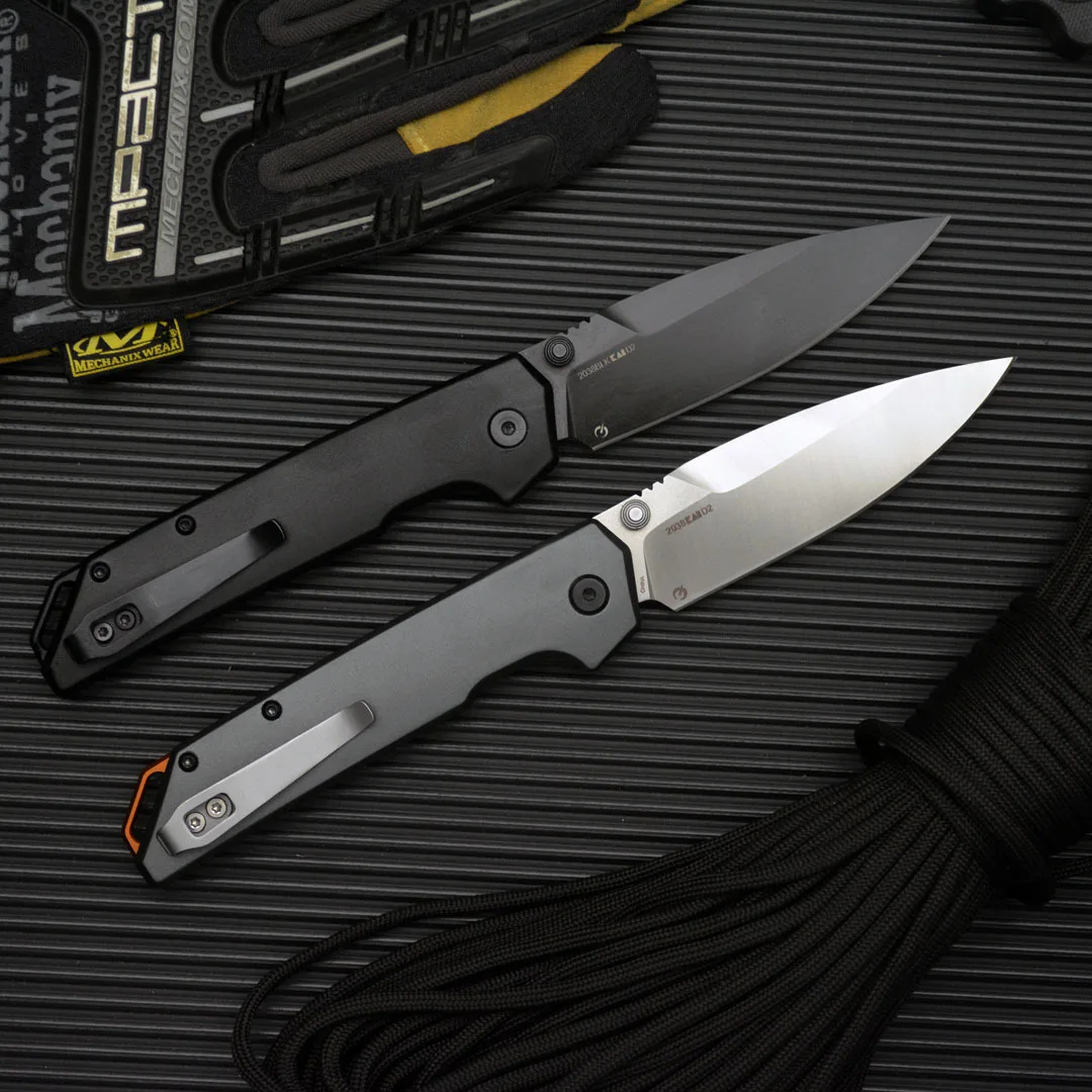 Bushcraft Knife Fixed - Outdoor-Camping-Messer KS-2038 aus D2-Stahl mit CNC-gefrästem