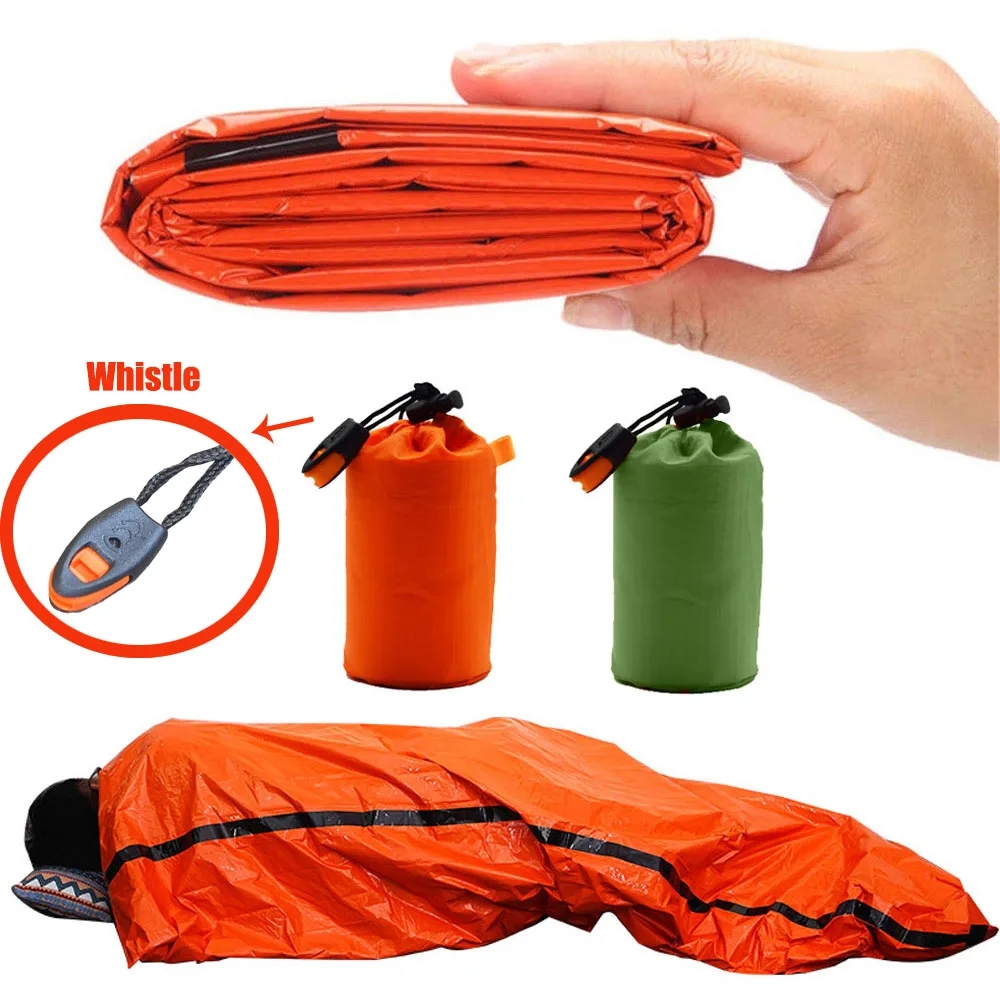 Emergency Mylar Tent - Tragbare Wasserdichte Notfall Überleben Schlafsack Outdoor