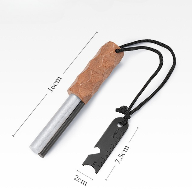 Outdoor-Feuerstein-Zündstab: W – Magnesium Fire Starter Bewertung und Preis