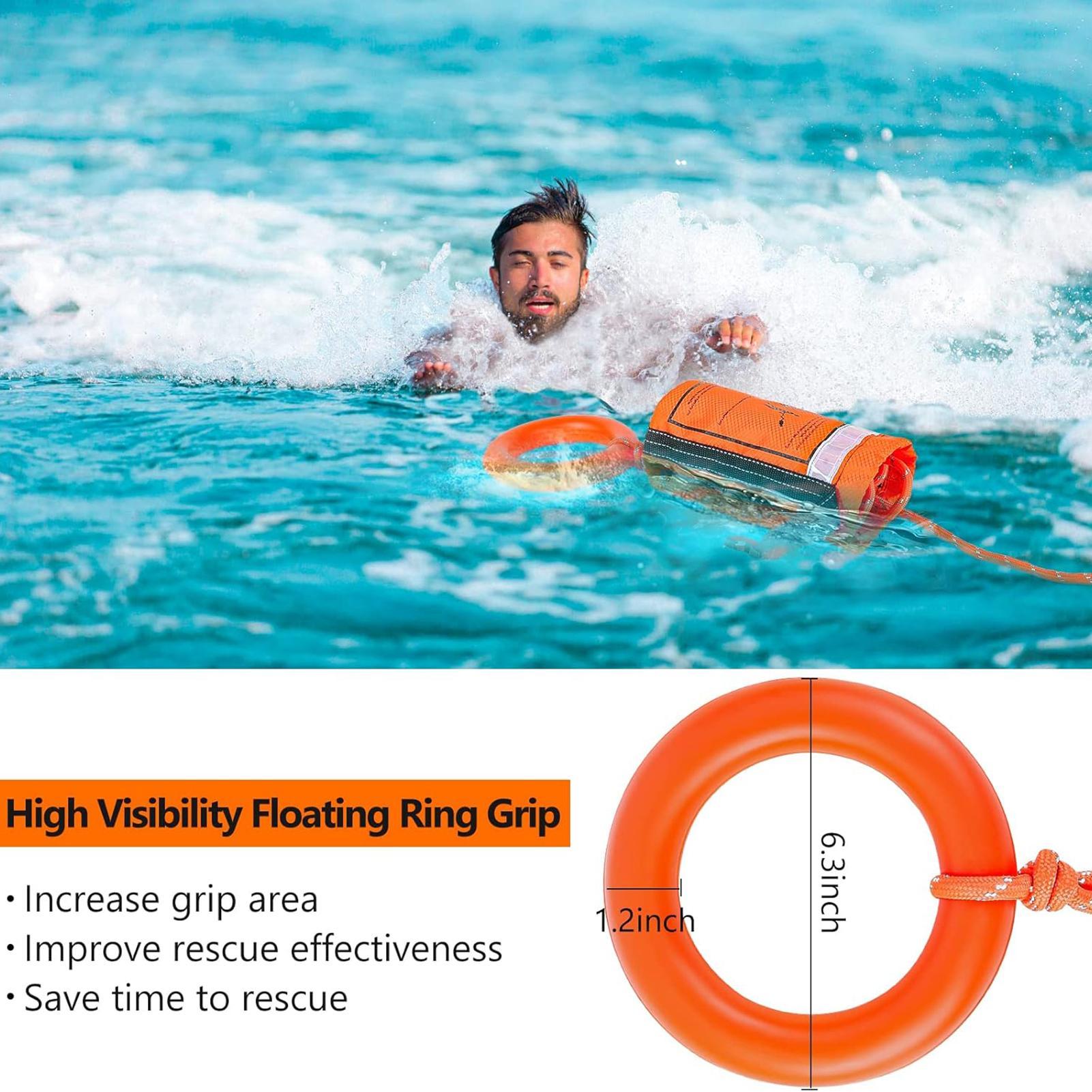 Wasserrettungs-Wurfbeutel mit  – Rescue Rope Throw Bewertung und Preis
