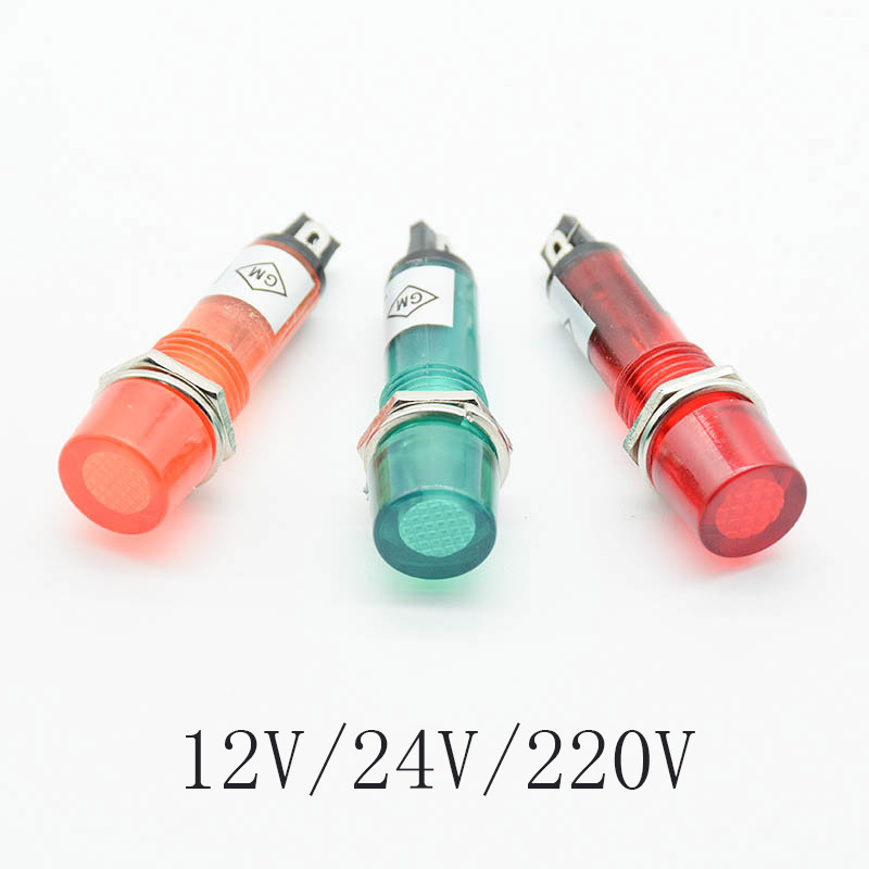 5 Stücke 220 V 12 V 24 V DC Mo – Signal Panel Orange Bewertung und Preis