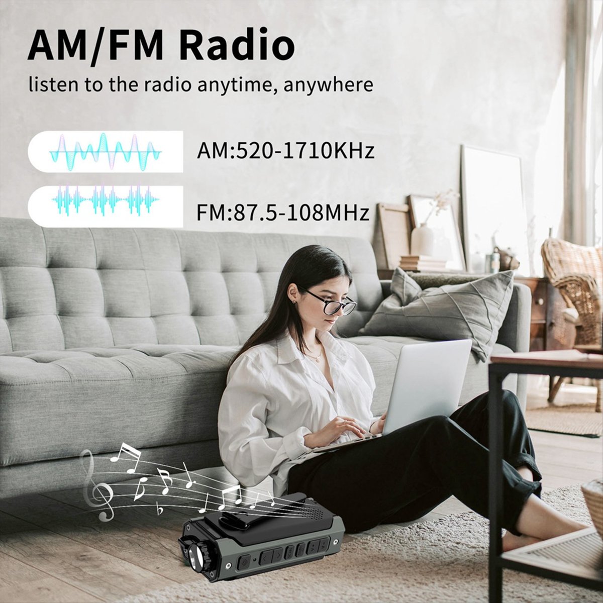 A26Z Tragbares Solarradio, Not – Solar Emergency Charger Bewertung und Preis