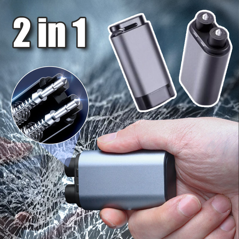 Auto Sicherheitshammer 2-in-1  – Rescue Rope Throw Bewertung und Preis