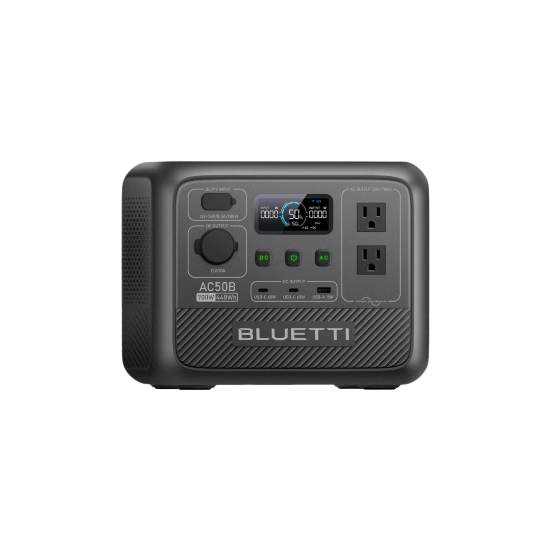 BLUETTI AC50B Tragbare Powerst – Solar Emergency Charger Bewertung und Preis