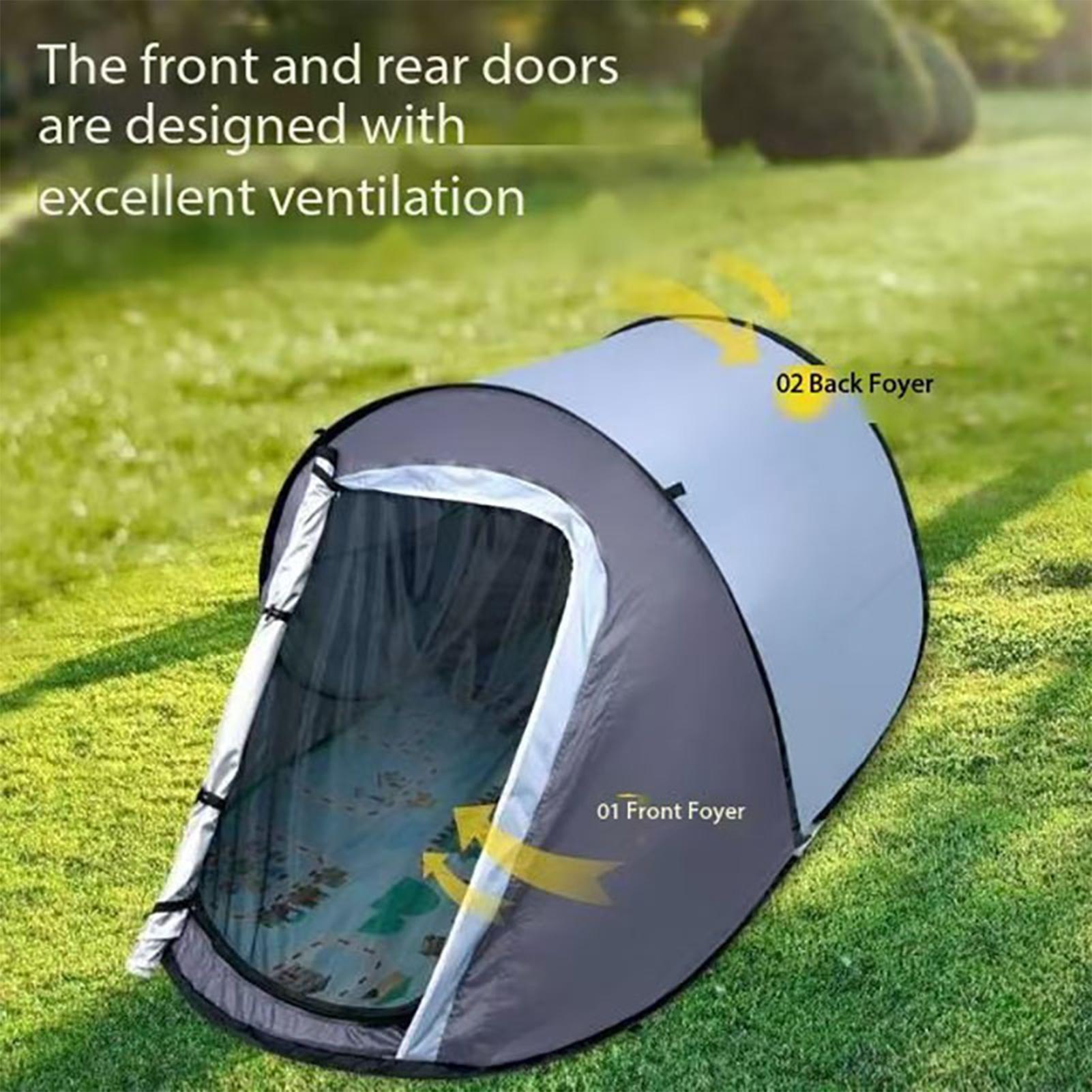 Automatisches, offenes Camping – Emergency Mylar Tent Bewertung und Preis