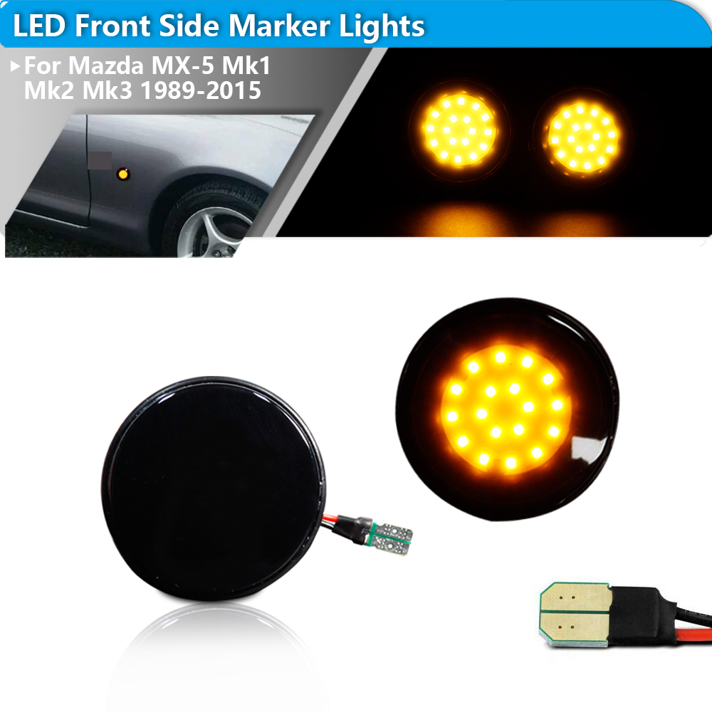 2 stücke iJDM LED Vordere Seit – Signal Panel Orange Bewertung und Preis