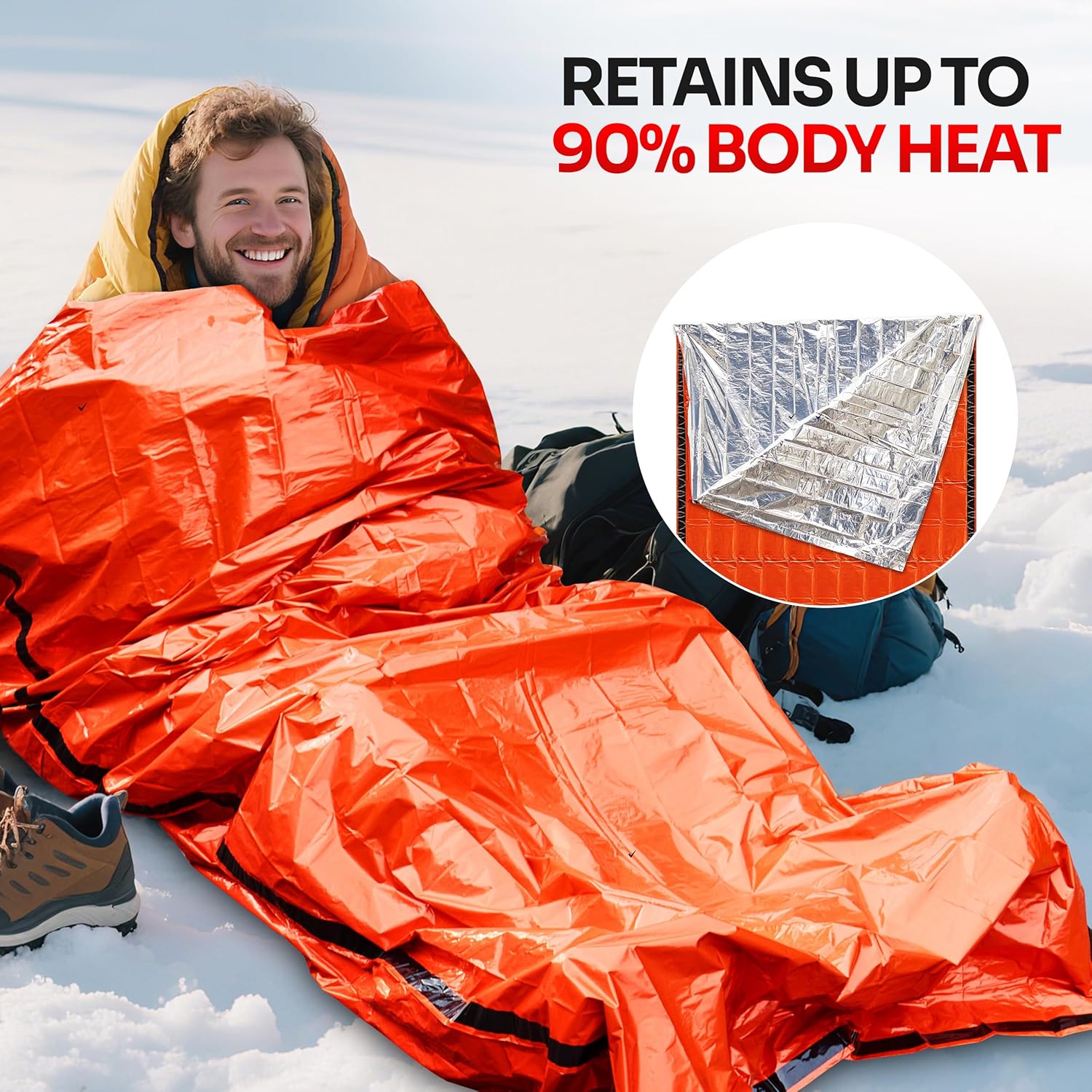 Notfall-Schlafsack für Überleb – Emergency Mylar Tent Bewertung und Preis