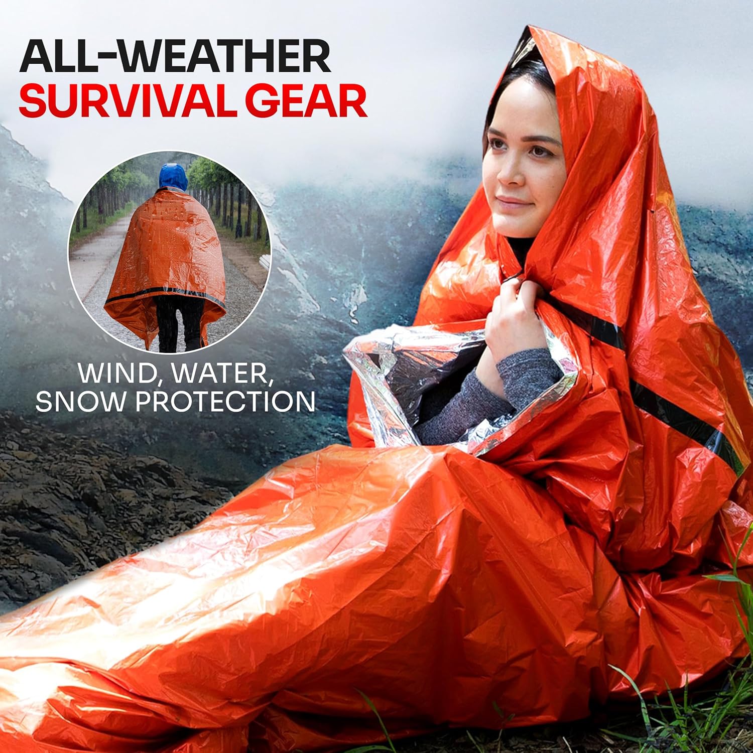 Notfall-Schlafsack für Überleb – Emergency Mylar Tent Bewertung und Preis